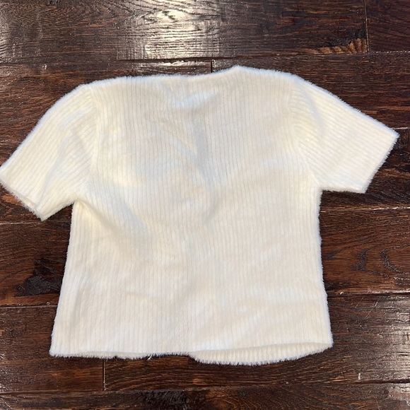 Princess Polly Esha Tie Up Top in size M/L White - Picture 2 of 3